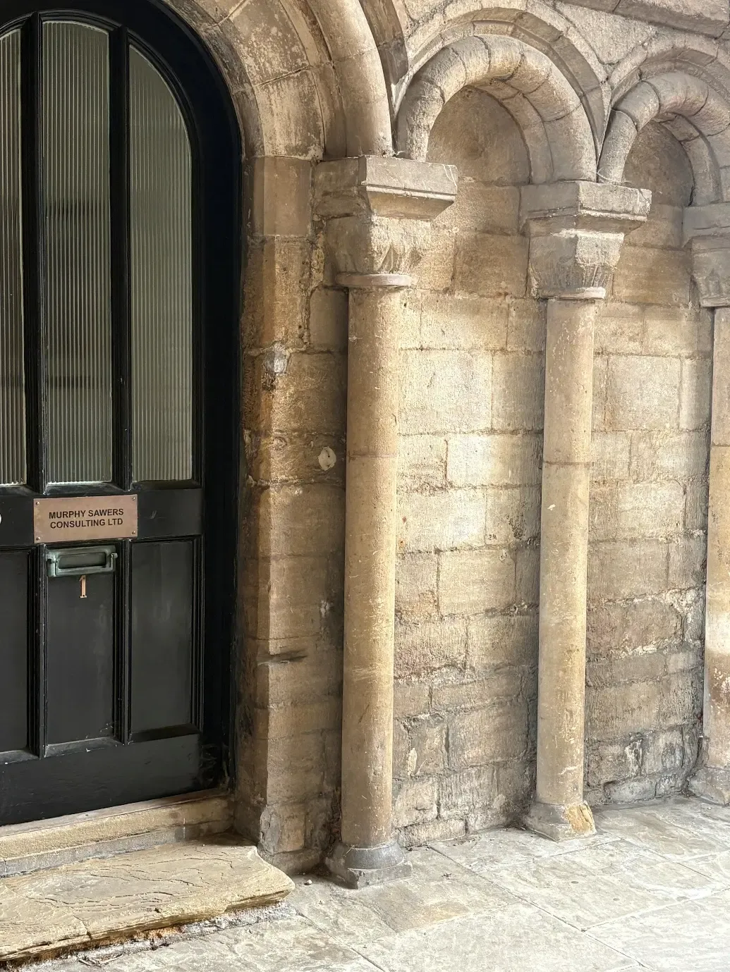 Peterborough Cathedral, Graffiti Removal — after laser cleaning